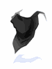 [C] Black Gangster Scarf