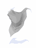 [C] White Gangster Scarf